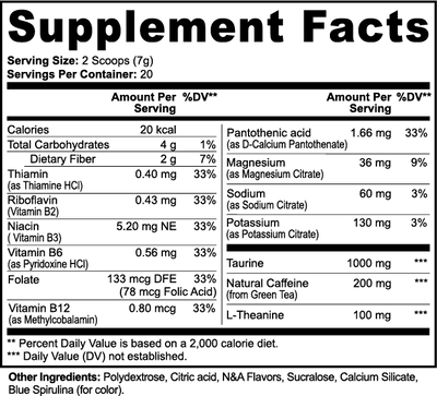 Midnight Tonic - Tropical Blue