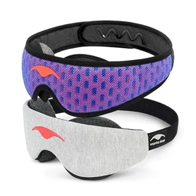 1. A proper sleep mask (and earplugs)